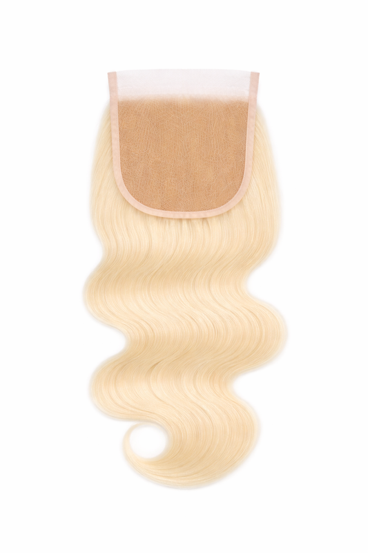 5x5 – 613 BLONDE CLOSURES body wave