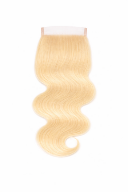 4x4 – 613 BLONDE CLOSURES Body wave
